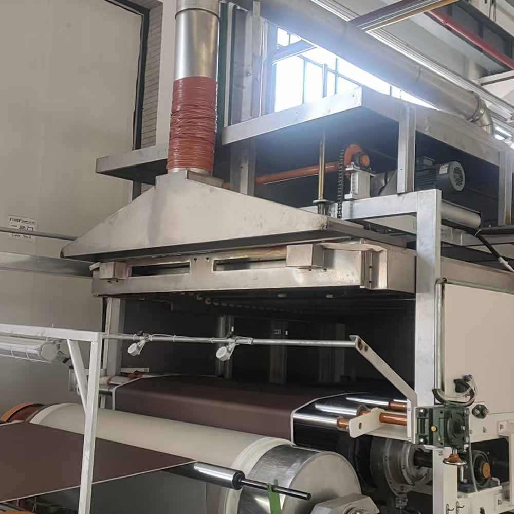 PU Leather Vacuum Fine Textured Production Line